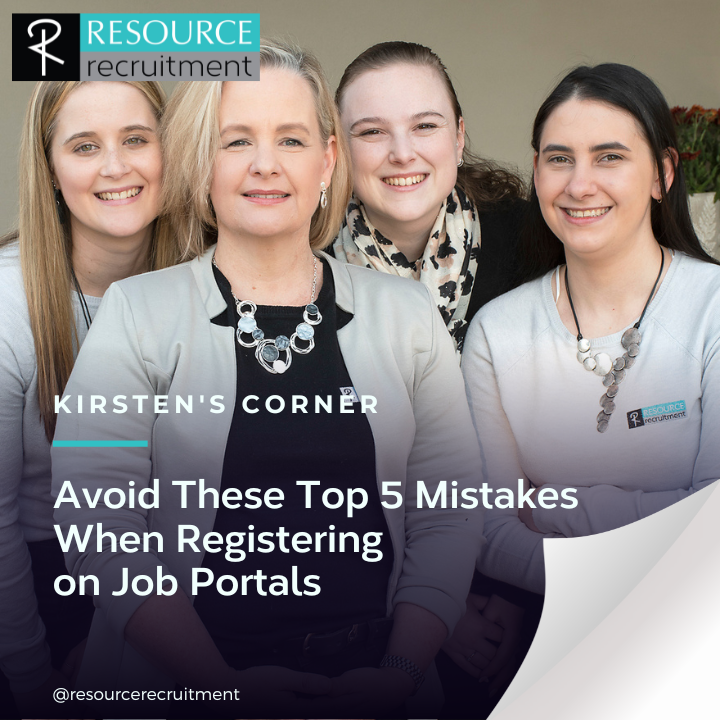 Avoid These Top 5 Mistakes When Registering on Job Portals
