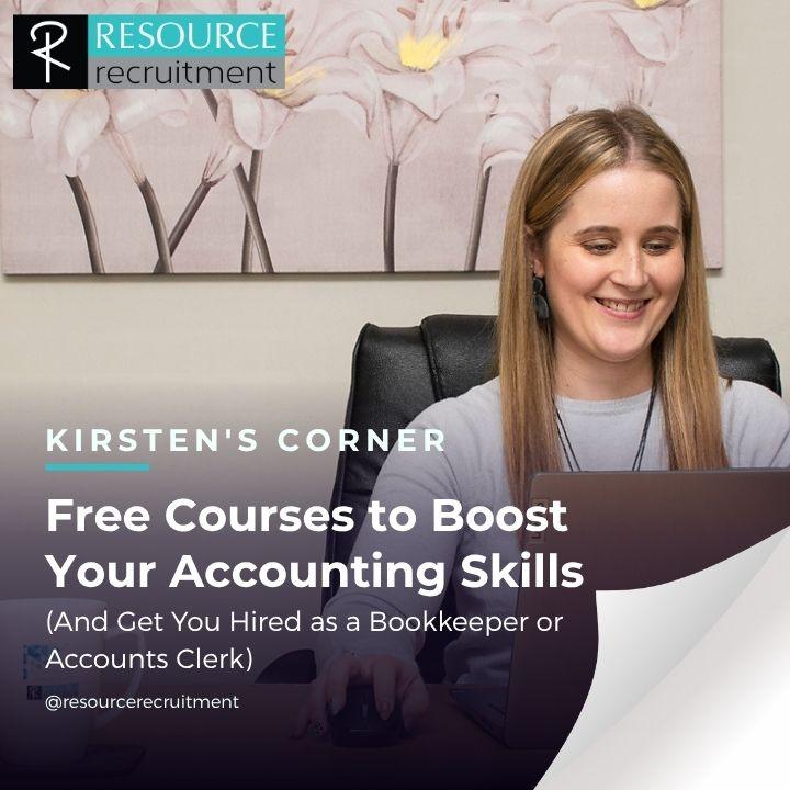 Free Courses to Boost Your Accounting Skills (And Get You Hired as a Bookkeeper or Accounts Clerk)
